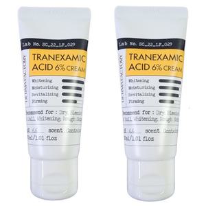 더마팩토리 트라넥삼산 6% 크림 30ml x 2개 화이트닝크림 기미 주근깨 피부보습