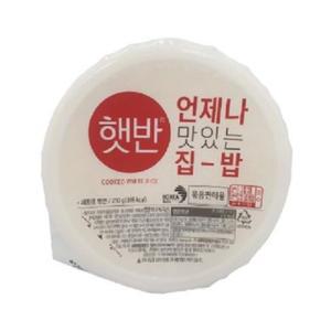 즉석 CJ 언제나 맛있는 집밥 210g X 6개 정성가득 간단 식사 요리