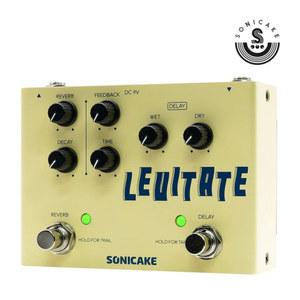 리버브 2 1 디지털 SONICAKE LEVITATE 딜레이 기타 페달 IN 이펙트