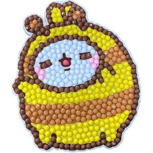 몰랑 꿀벌 (키링) 보석십자수 8.5x9