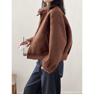 여자 모피코트 겨울 무스탕 상의 코트 자켓 원픽4