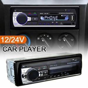 자동차 CD MP4 MP3 플레이어 스테레오 투스 USB 오 카드 삽입 트럭 라디 핸즈프리 블루 Y7S5 2 V 24 60W 1