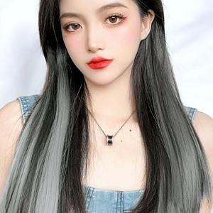 [KGPQFUHT_4B]게더릭 브릿지 헤어피스 5p (애쉬그레이)