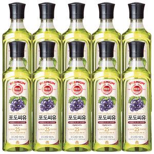 사조 해표 포도씨유 500ml x 10개 / 식용유 유지류 오일 기름