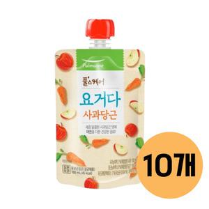 풀무원 요거다 사과당근 100ML 10개 어린이 음료 주스 유치원주스