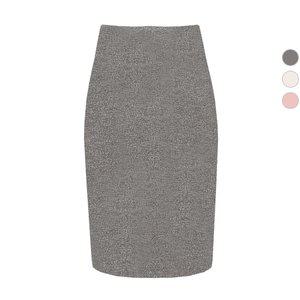 갤러리아 여성 위시 봄가을 미디 정장 스커트