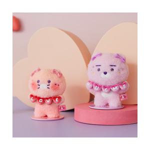 라이언 춘식이 스탠딩 자석판 인형 2p 커플세트 선물