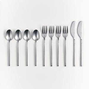 세라토가 시엘로 스톤워시 커트러리 디저트 3종 10P세트 티스푼 케이크포크 버터나이프