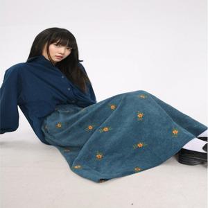 [리빌모아]여자 캐주얼 코듀로이 A라인 밴딩 스커트 DMESW-SKA-STS14326174