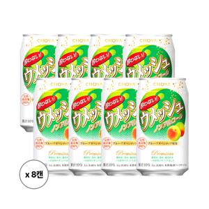 일본 초야 논알콜 무알콜 하이볼 요와나이 우메슈 홍매실 탄산음료 350mlx8캔