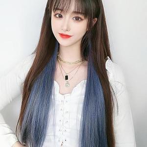 [BZFIG1JK_51JB]그라데이션 브릿지 헤어피스 5p 투톤가발