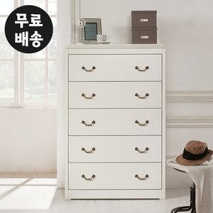 슈로 5단 서랍장 안방 아이방 옷장 수납장 넓은(900)