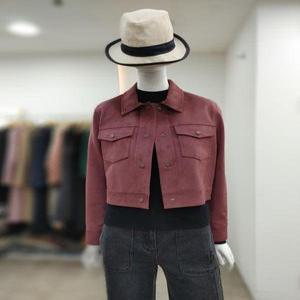 SI 세이브존04 스웨이드 크롭 자켓 SJJ2181970WID