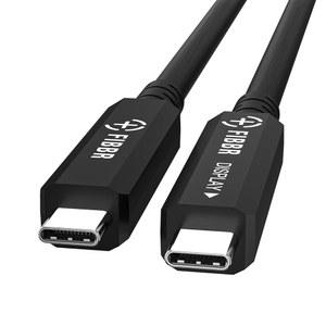 광섬유 USB C 케이블(50피트), 터치스크린 디스플레이와 호환되는 풀 기능 액티브 옵티컬 USB C USB C 코드, HD 비즈니스 미팅 솔루션, 웹캠, 카메라, 프로젝터