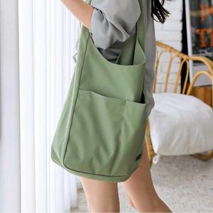 [라일리] Rly 데일리 심플 에코백 일체형 네추럴 스타일링 숄더백