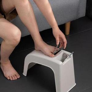 (다올)페디큐어 스툴 페디케어 손톱 정리 도구 디딤판 정리