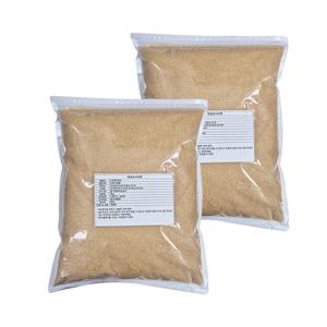 비정제원당 10kg(5kgX2개) 사탕수수 설탕 흑설탕 천연