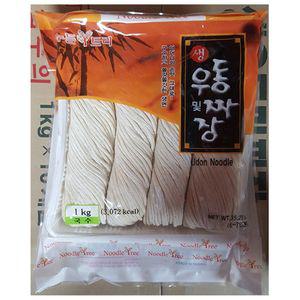 업소 짜장면 식당 쇼핑몰 누들트리 업소용 식당용 1kg 식자제 x10개 생우동 마트 식자재