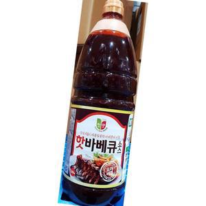 청우 핫 바베큐소스 2.1kg？업소용 식자재 식재료 대용량 식당용 단체 급식용