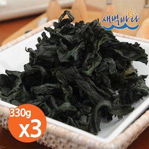 [기타]꼬독한 식감 보쌈다시마 330g x 3봉 고기쌈 다시마 KEB3303