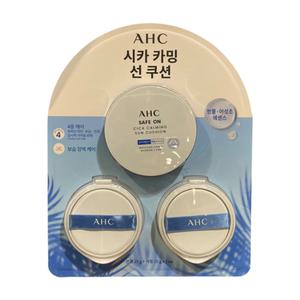 AHC 세이프온 시카 카밍 선쿠션 본품 25g + 리필2개