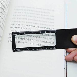 돋보기 자 문구자 길이재기 사무용자확대 다용도자 길이재기