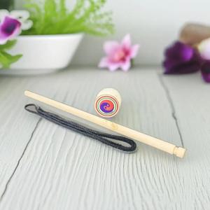 팽이치기 민속놀이 전통체험 팽이 펭이 돌리기 추억게임 레트로 명절 설날 추석 (3개)