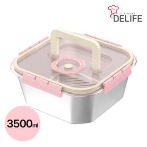 디라이프 셰프앤락 밀폐 용기 3500ml DLA-CL3500ml(T)