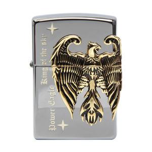 지포라이터 POWER EAGLE EMB BK