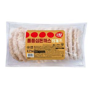 식자재왕 통등심돈까스 2.7Kg 대용량