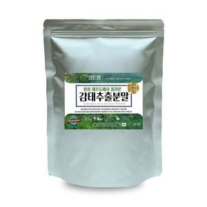 감태추출분말 500g 정든팜 이중지퍼백 제주산감태 감태 추출분말 슈퍼푸드 위탁판매 제주도