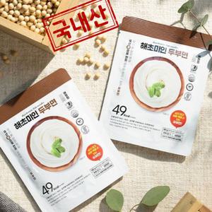 국산콩] 해초미인 두부면 30개 X 소스 30개 다이어트 음식 면