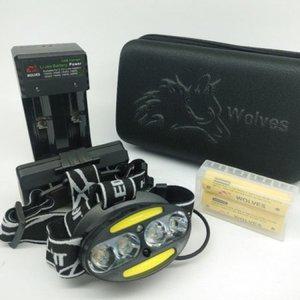42G초경량 2 DX18 모션센서 모자랜턴 WOLVES 캡라이트 (WFH2018)