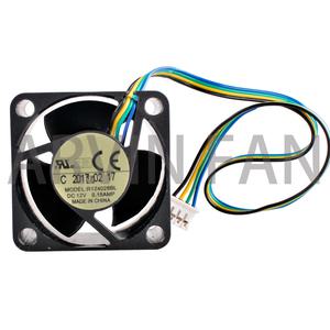 R124028BL 듀얼 볼 축 FAN 쿨러 냉각 1U 2U 서버 파워 서플라이 4cm 40mm 40x40x28mm DC12V 0.15A 4 핀