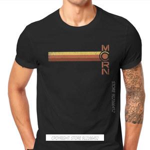 빈티지 MCRN TShirt 확장 TV 편안한 힙합 선물 의류, 티셔츠 물건 남성 레트로 디자이너 프린트 의류