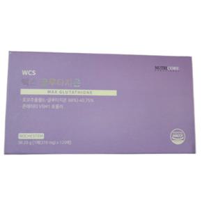 뉴트리코어 순도 98% WCS 맥스 글루타치온 필름 120매, 1개