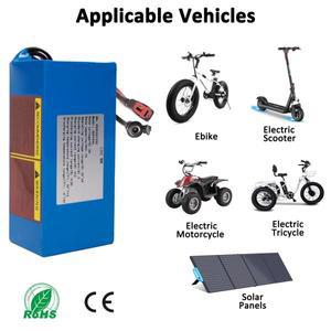 전기 자전거 배터리  스쿠터 및 기타 전동용  48v 8Ah  200-2000W