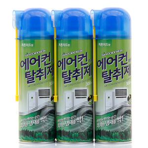 산도깨비 에어컨 탈취제 X 3개 차량 필터 청소 스프레이식 제트건 강력분사