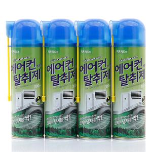 산도깨비 에어컨 탈취제 X 4개 차량 필터 청소 스프레이식 제트건 강력분사
