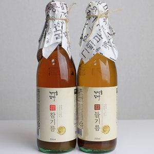 (350ml, 참기름 1병) 100% 통참깨, 저온압착 단한번 착유, 정성담은 참기름