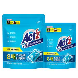 [코스트코] 액츠실내건조캡슐세제60입+ 15입 668595