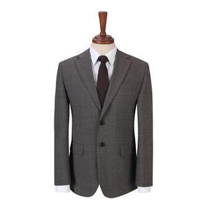 [파렌하이트][24S/S]브라운멜란지 조직물 싱글 수트(FIJAA310)BRM
