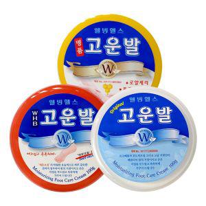 [펀아이템]웰빙헬스 고운발 풋크림 뒷꿈치 보습 각질제거 발각질제거 명품고운발 고운발파랑 발크림