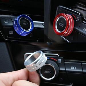 자동 버튼 스타일 볼륨 에어컨 손잡이 BMW 1 2 3 3GT 4 시리즈 X1 X2 F20 F22 F30 F31 F32 전용 오디오 제