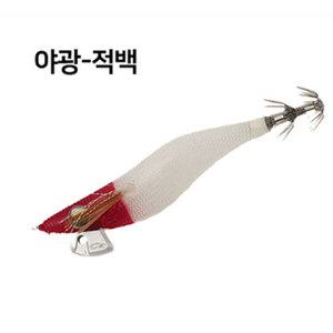 다이와 에메랄다스 드로퍼 타입 - 틴셀 에기 25 야광-레드 화이트