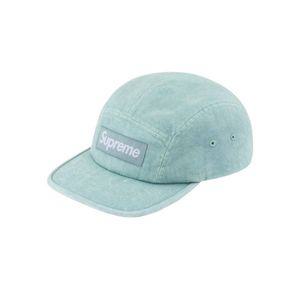 Supreme 슈프림 데님 캠프캡 민트 24SS