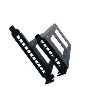 PCI 슬롯 2.5인치 IDE/SATA/SSD/HDD 후면 패널 장착 브래킷 하드 드라이브 어댑터 트레이 캐디(Sata 데이