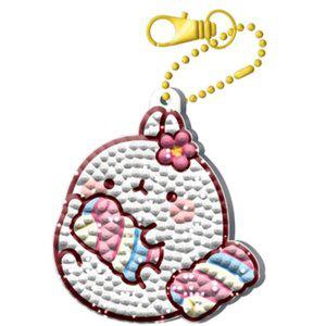 [기타]취미생활 마쉬멜로우 몰랑이 보석십자수 캐릭터 키링 DIY