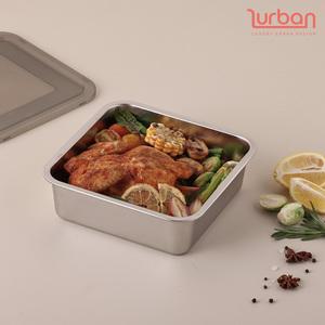 [Shizell] 쉬젤 러반 스테인렌스 스퀘어밧드3PCS(M) 밧드본체(20+커버+와이어랙)