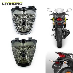 오토바이조명 바이크 오토바이 LED 통합 후미등 후미 브레이크 방향 지시등 혼다 호환 CBR300R CBR250R CBR
